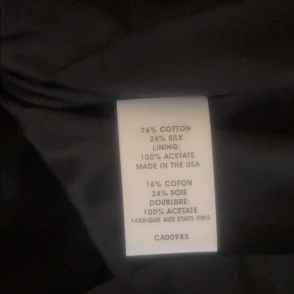 Nanette Lepore Cotton Silk Black White Dress - Picture 12 of 13